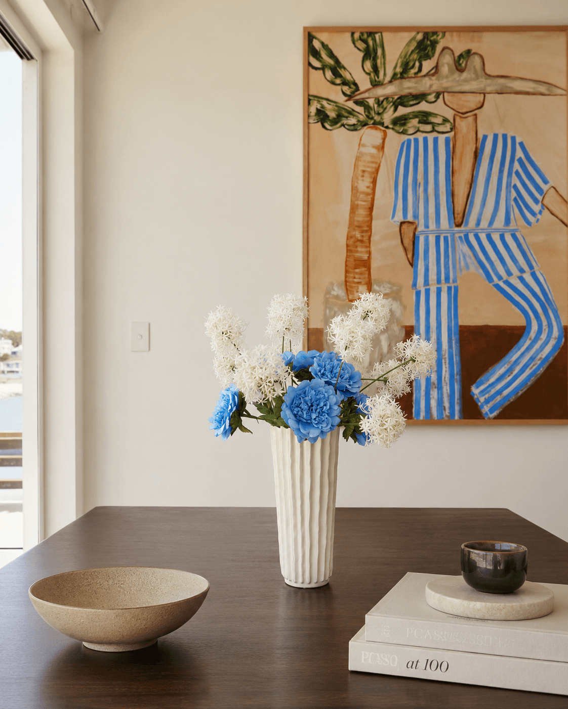 Bouquet de fleurs artificielles haut de gamme
